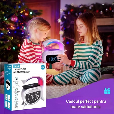 BOXA BLUETOOTH/CEAS/INCARCATOR WIRELESS/LAMPA LED