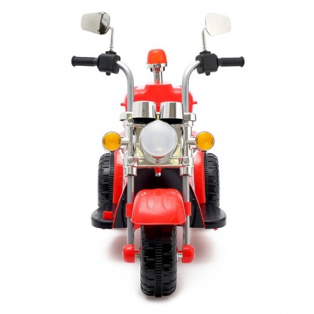 Motocicleta electrica de politie pentru copii, Lumini LED si Sunete