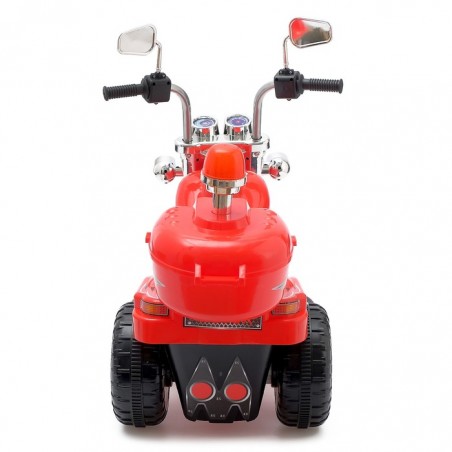 Motocicleta electrica de politie pentru copii, Lumini LED si Sunete