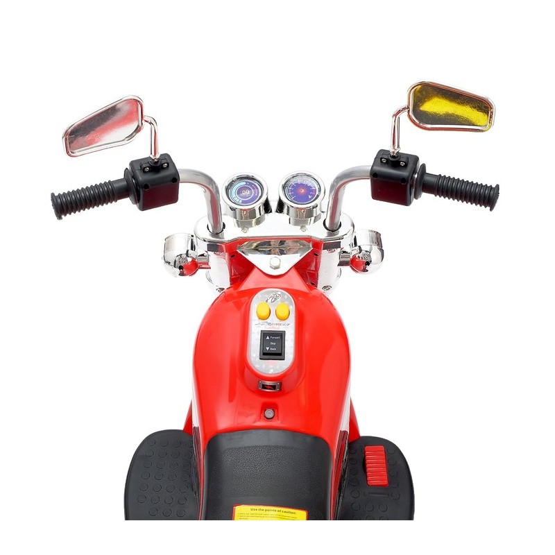 Motocicleta electrica de politie pentru copii, Lumini LED si Sunete