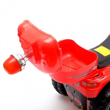 Motocicleta electrica de politie pentru copii, Lumini LED si Sunete