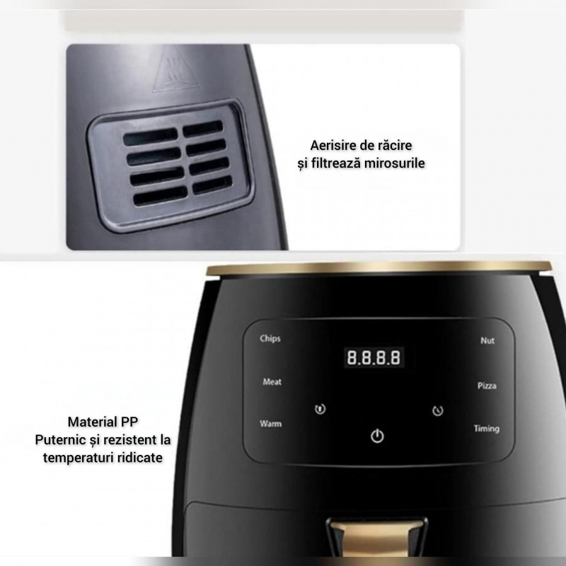 Friteuza Silver Crest fara Ulei cu Aer Cald