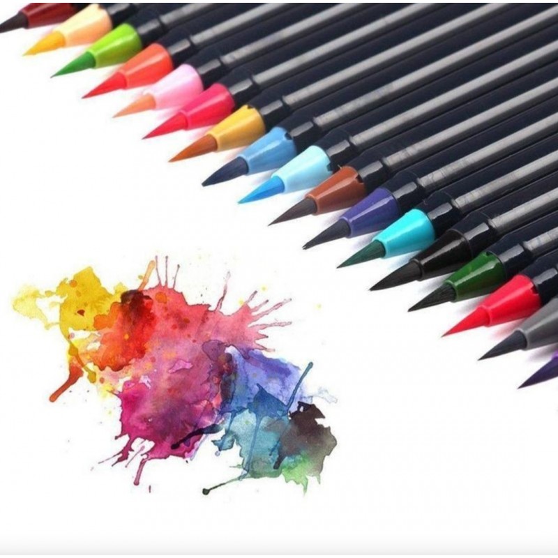 SET 80 DE CARIOCI/MARKERE PROFESIONALE,CAP DUBLU