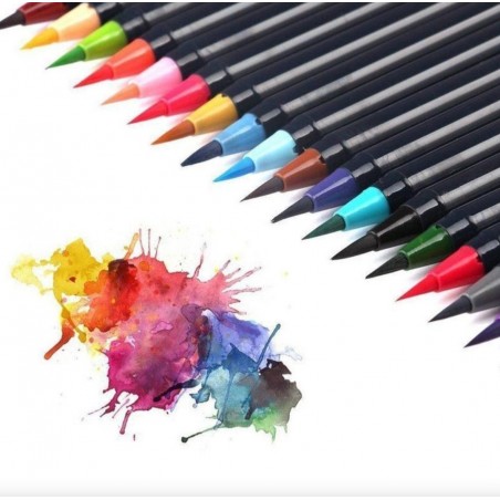 SET 80 DE CARIOCI/MARKERE PROFESIONALE,CAP DUBLU